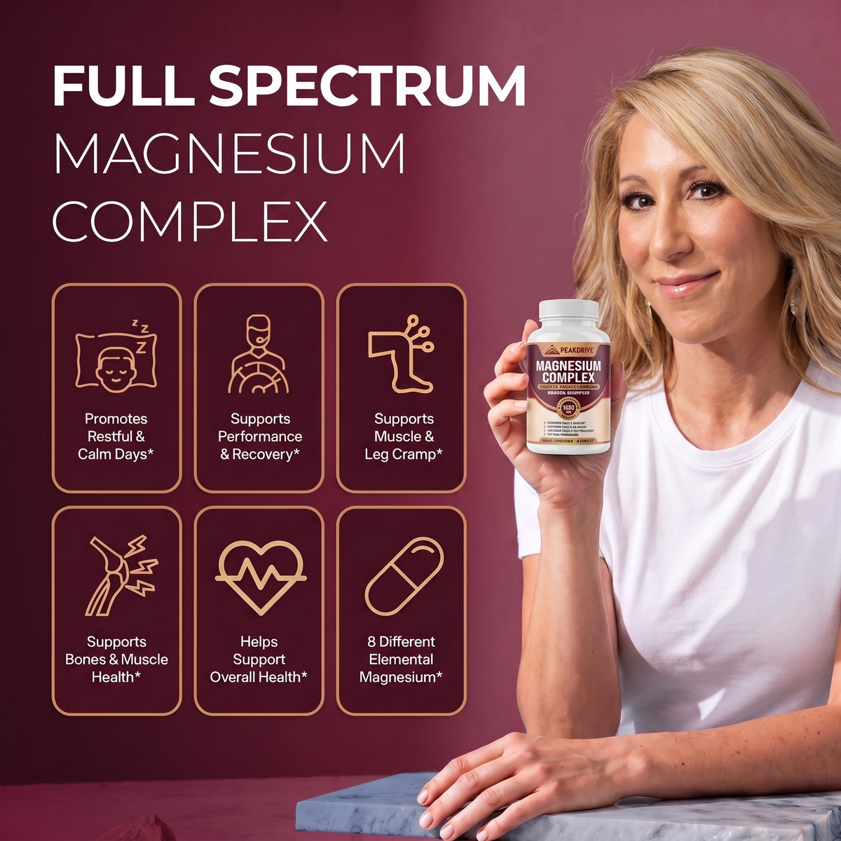 PeakDrive Magnesium Complex Capsules