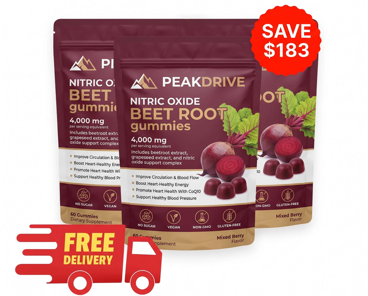PeakDrive Beet Root Gummies