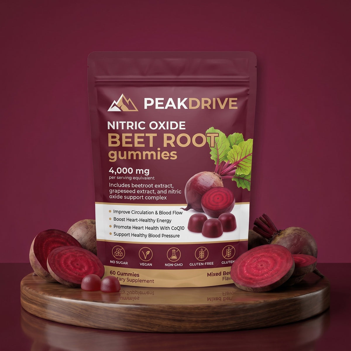 PeakDrive Beet Root Gummies