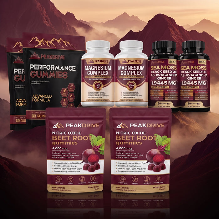 PeakDrive 4-in-1 Wellness Stack
