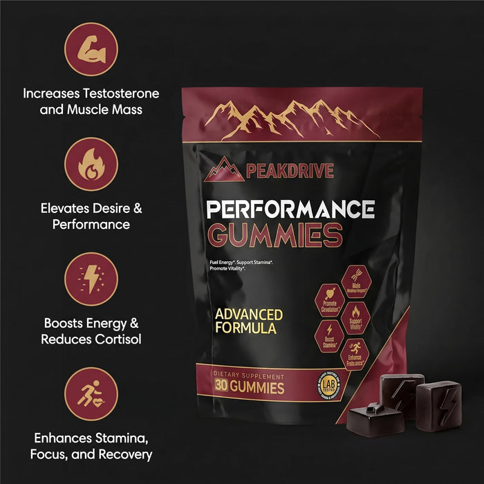 PeakDrive Performance Gummies