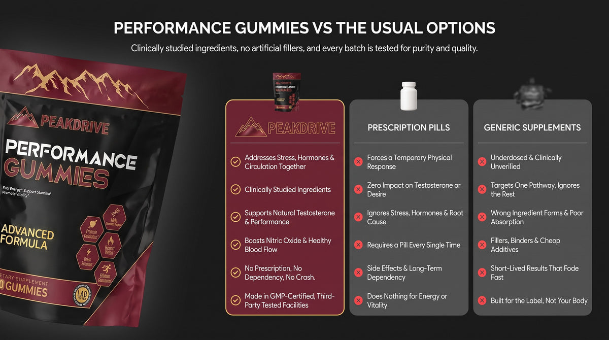 PeakDrive Performance Gummies