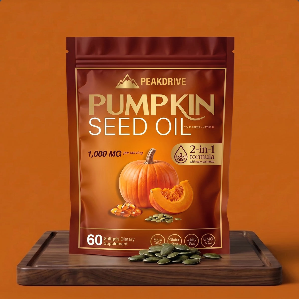 PeakDrive Pumpkin Seed Oil