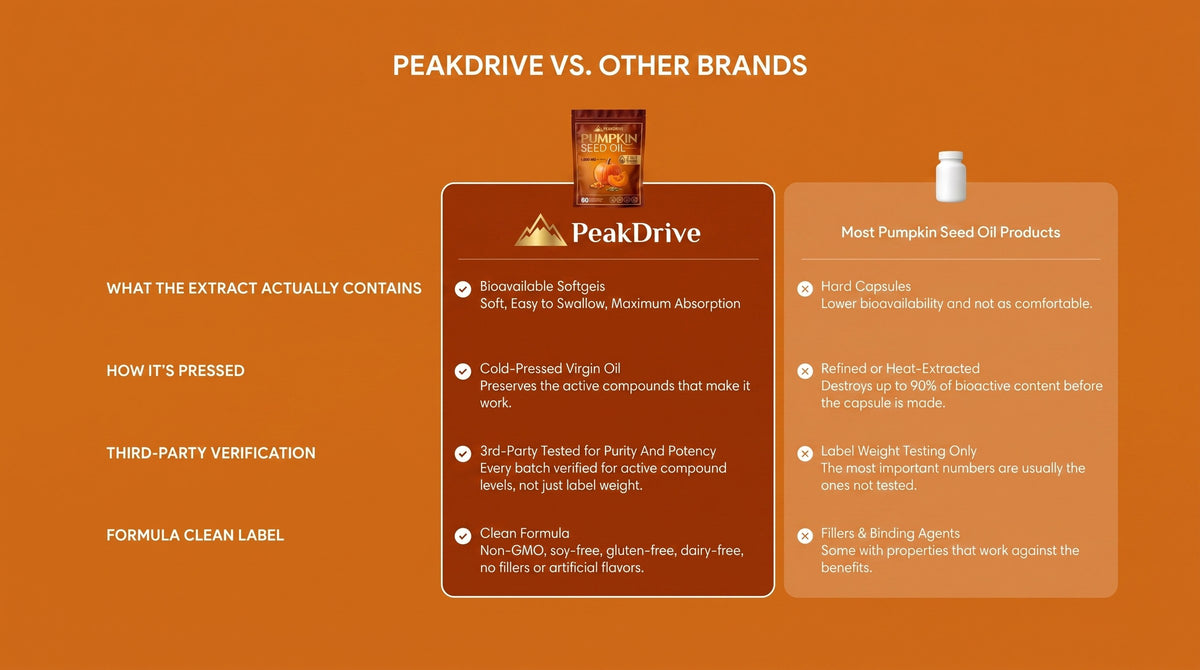 PeakDrive Pumpkin Seed Oil